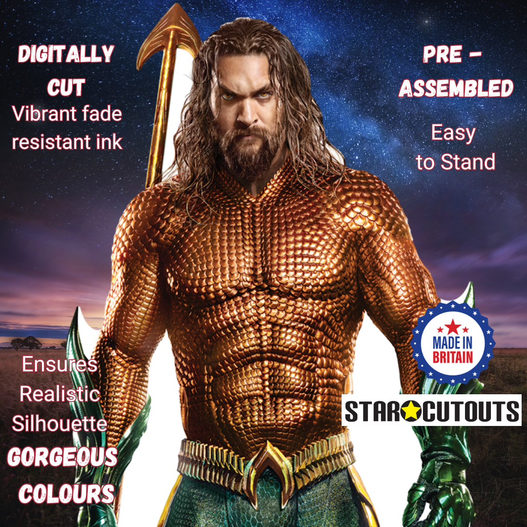 Aquaman Jason Momoa Cardboard Cutout