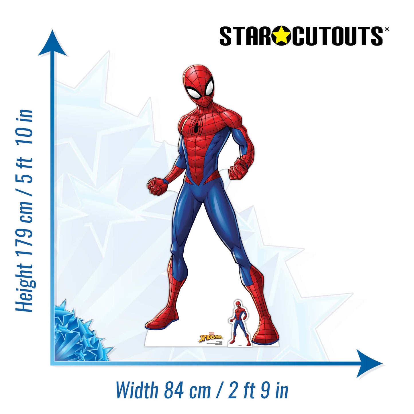 Spider-Man Spiderverse Cardboard Cut Out Height 179cm