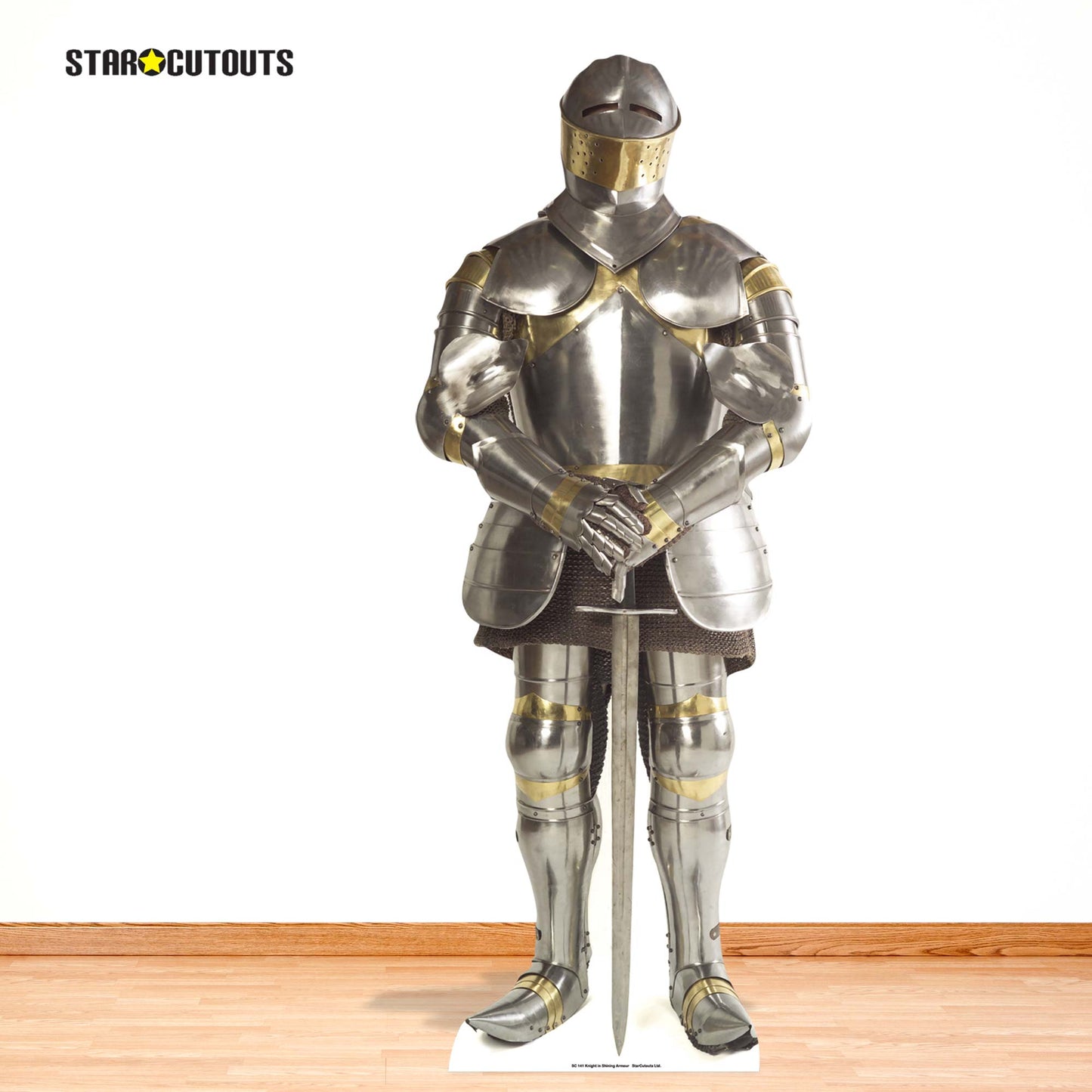 SC141 Knight in Shining Armour Cardboard Cutout Height 186cm