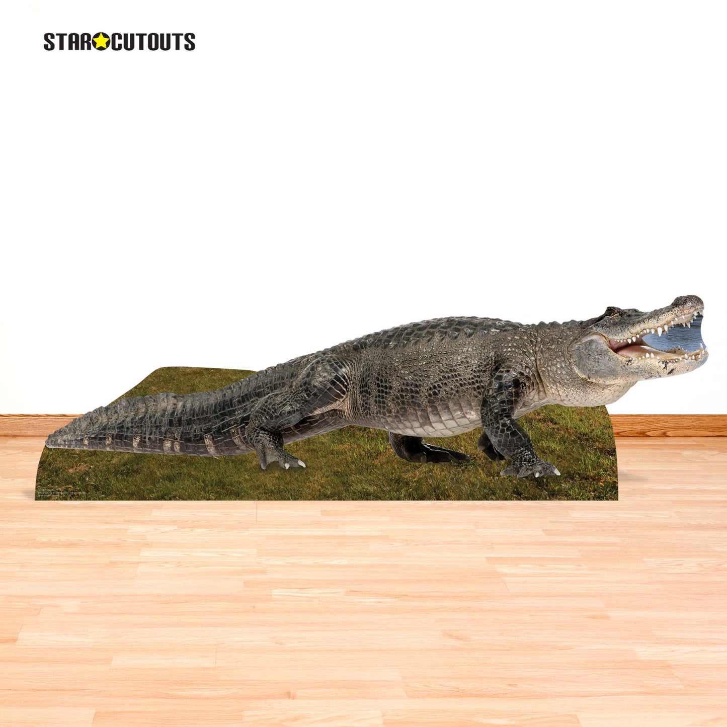 Fresh Water Alligator Jungle Safari Theme Animal Cardboard Cutout - mycardboardcutout