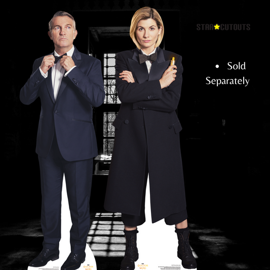 Bradley Walsh Graham Spyfall Suit Doctor Who Cardboard Cutout - mycardboardcutout
