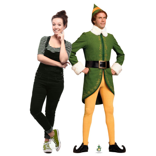 Buddy the Elf Classic Christmas Hands On Hips Cardboard Cutout
