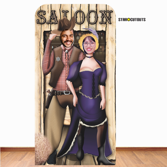 Wild West Stand In Cardboard Cutout