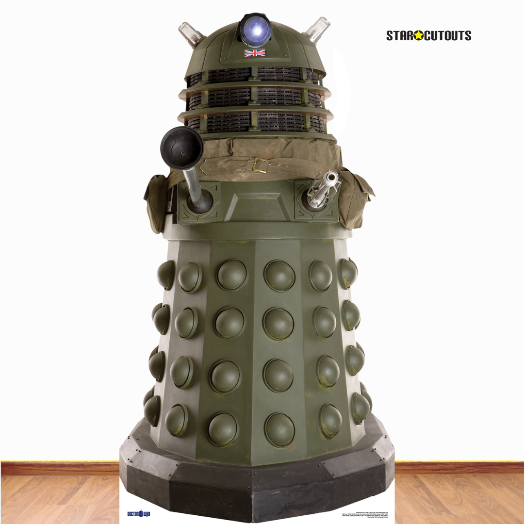 Wartime Dalek Ironside Cardboard Cutout