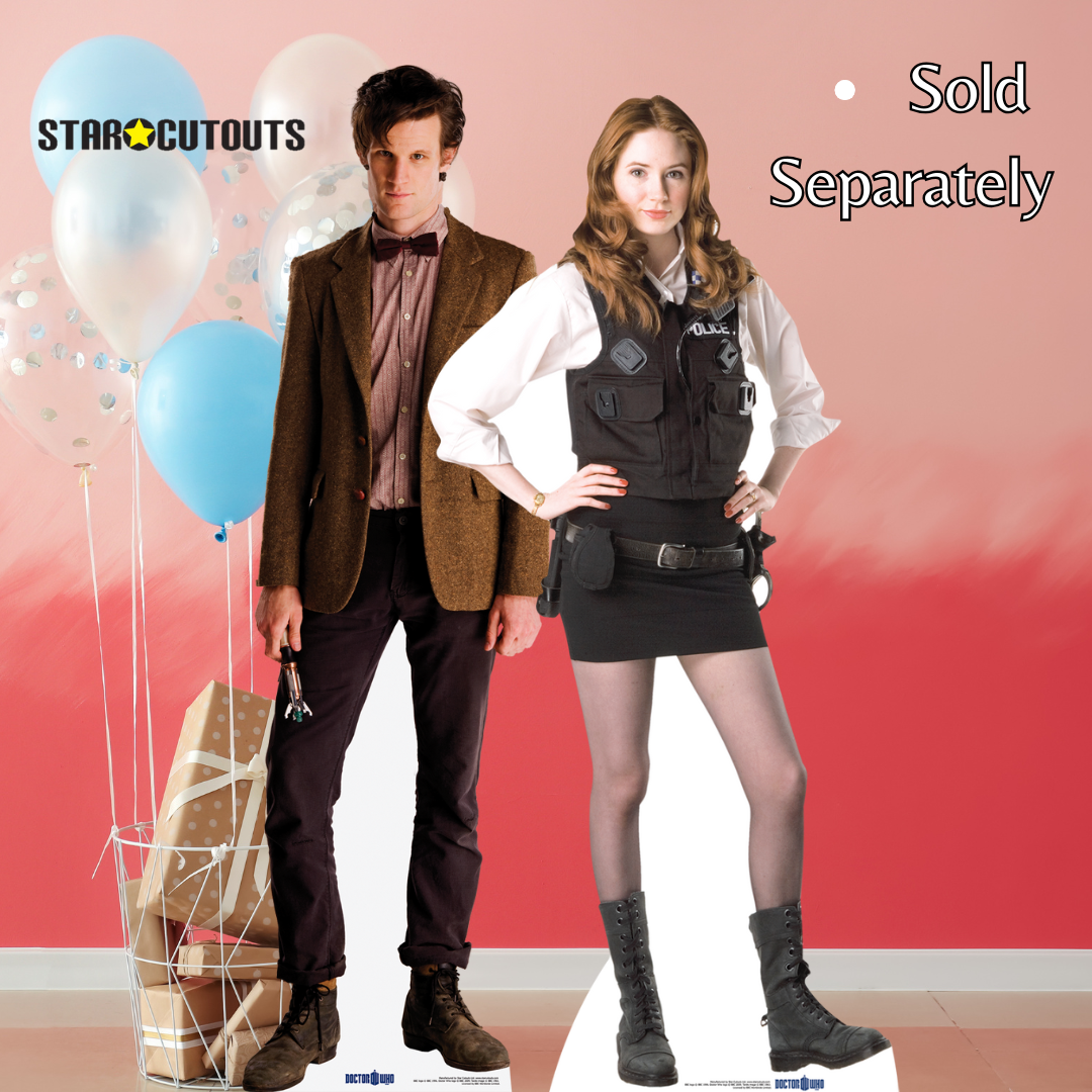 SC320 Doctor Who Amy Pond Policewoman Uniform Cardboard Cutout Height 177cm - mycardboardcutout