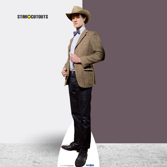 The 11th Doctor Matt Smith Stetson Cardboard Cutout