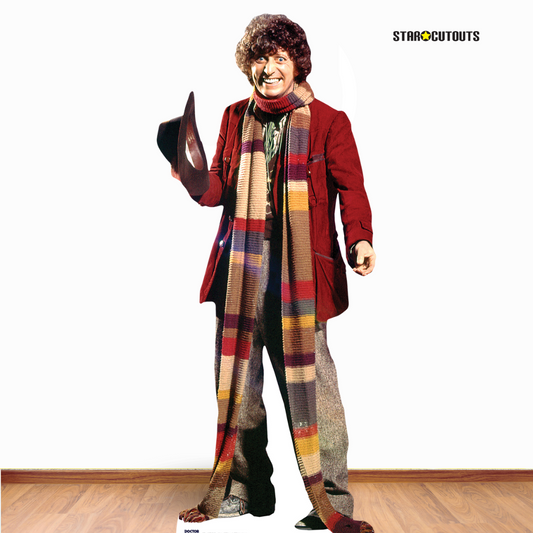 Tom Baker  Fourth Doctor Cardboard Cutout Official Doctor Who