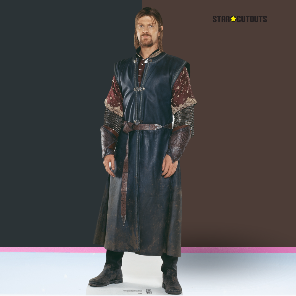 Boromir The Lord of the Rings Cardboard Cutout Lifesize Sean Bean