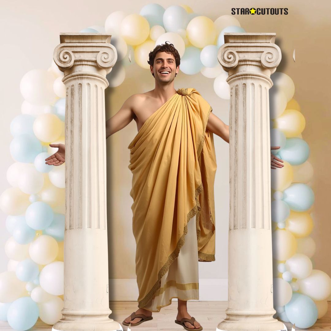 Two Roman Pillars Cardboard Cutout