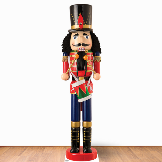 Christmas Nutcracker Doll Cardboard Cutout - mycardboardcutout