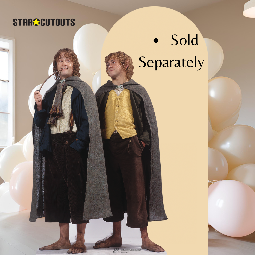 Merry and Pippin Double Lord of the Rings Cardboard Cutout