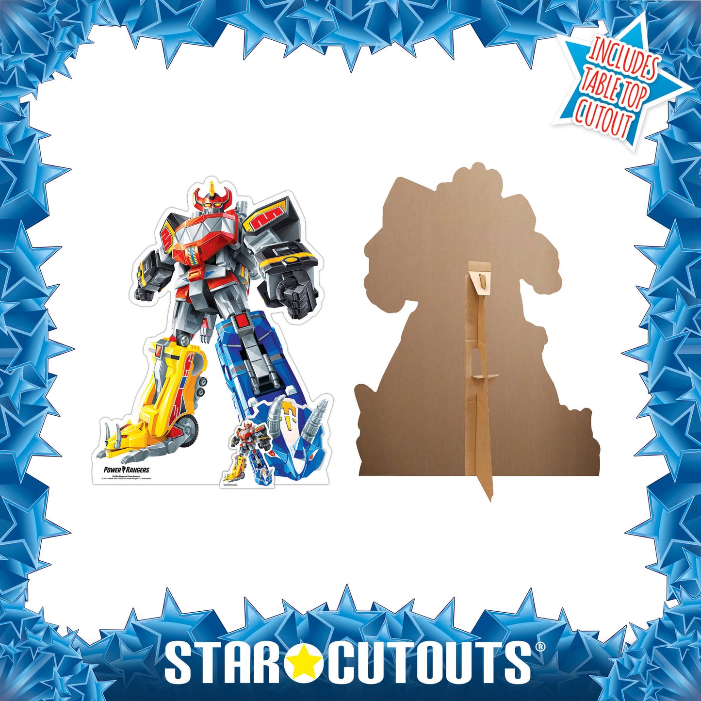 Megazord (Power Rangers) Star Mini Cardboard Cutout