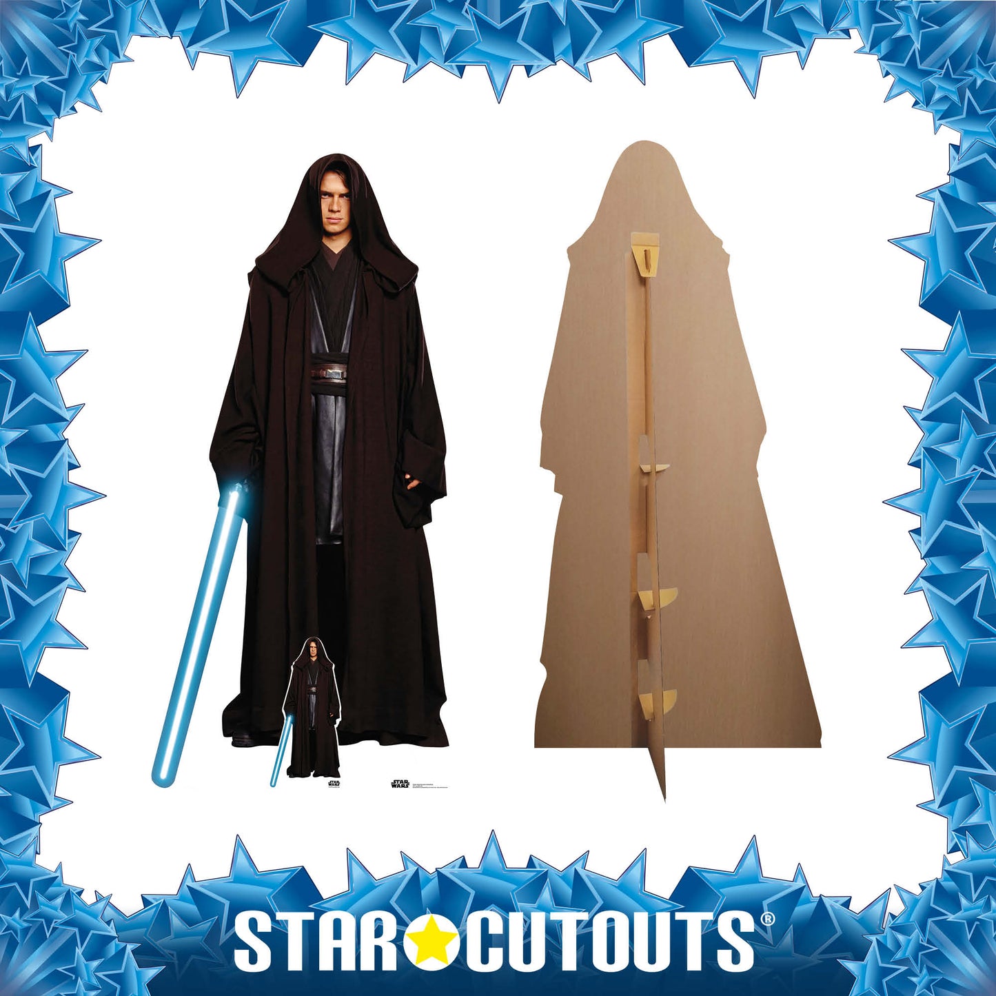 SC4381 Anakin Skywalker Hayden ChristensenStar Wars Cardboard Cut Out Height 196cm