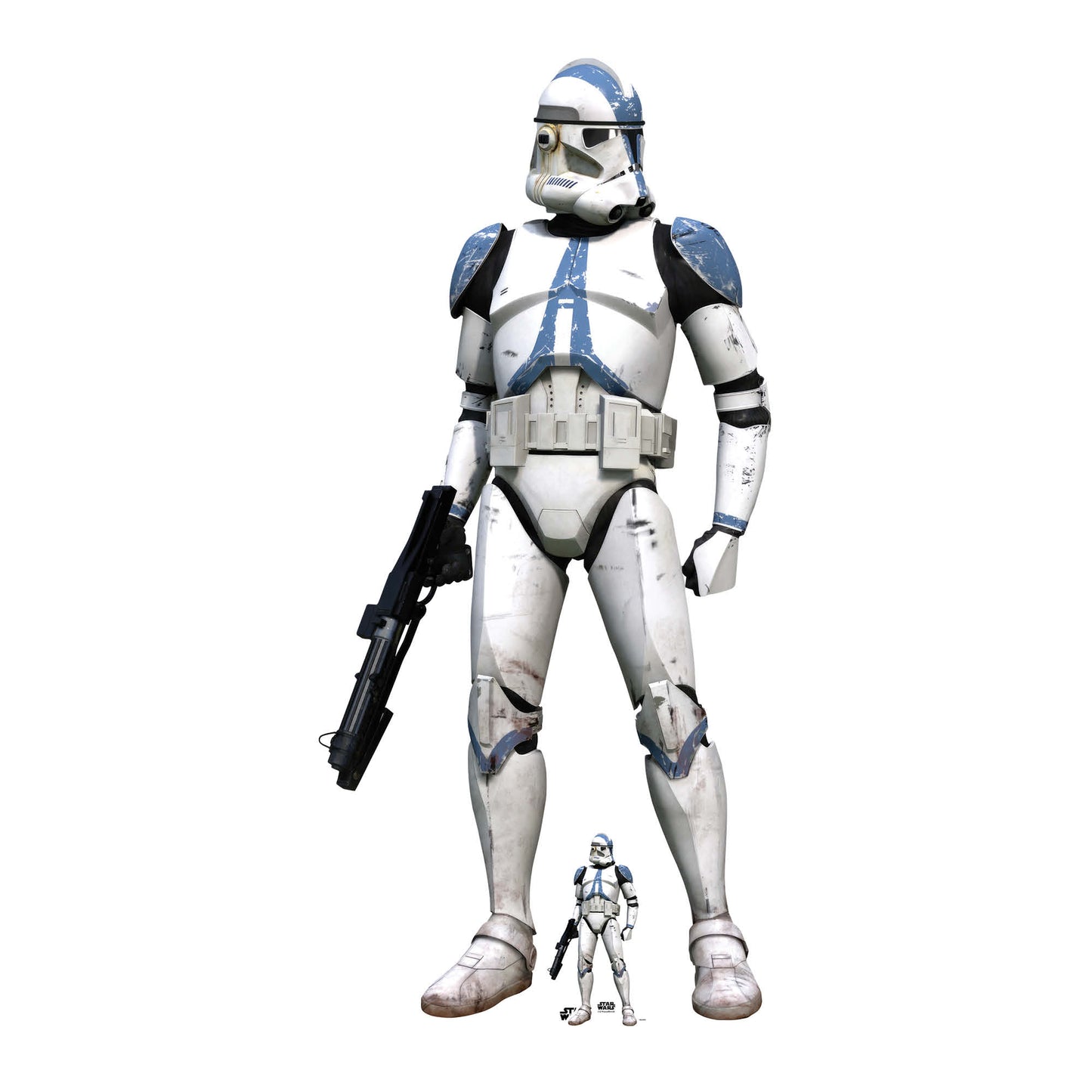 501st Clone Trooper Star Wars Cardboard Cut Out Height 186cm
