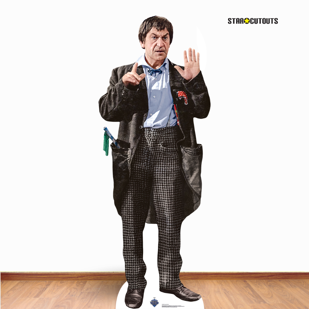 SC4402 Second Doctor Patrick Troughton Cardboard Cut Out Height 171cm - mycardboardcutout