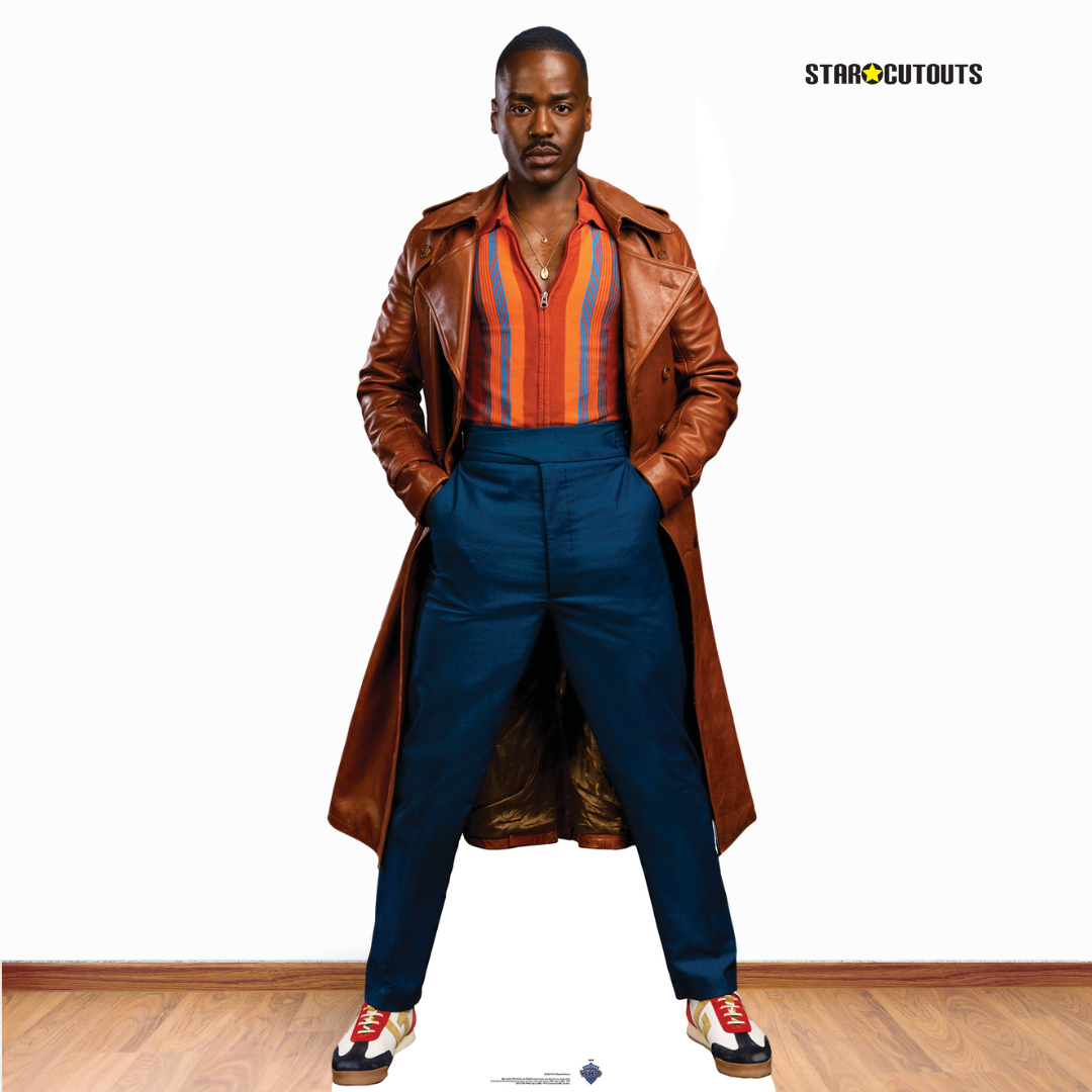 SC4435 Ncuti Gatwa  - The Fifteenth Doctor - Doctor Who - First Look Cardboard Cut Out Height 174cm - mycardboardcutout