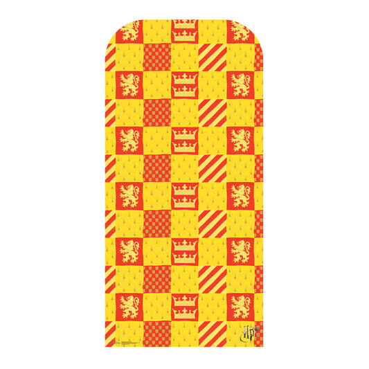 SC4446 Gryffindor Hogwarts House Backdrop - Sailboard Harry Potter Cardboard Cut Out Height 193.00cm - mycardboardcutout