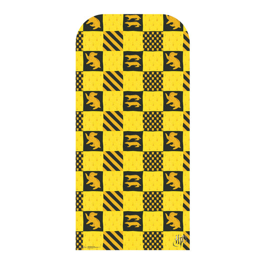 SC4448 Hufflepuff Hogwarts House Backdrop - Sailboard Harry Potter Cardboard Cut Out Height 193.00cm - mycardboardcutout