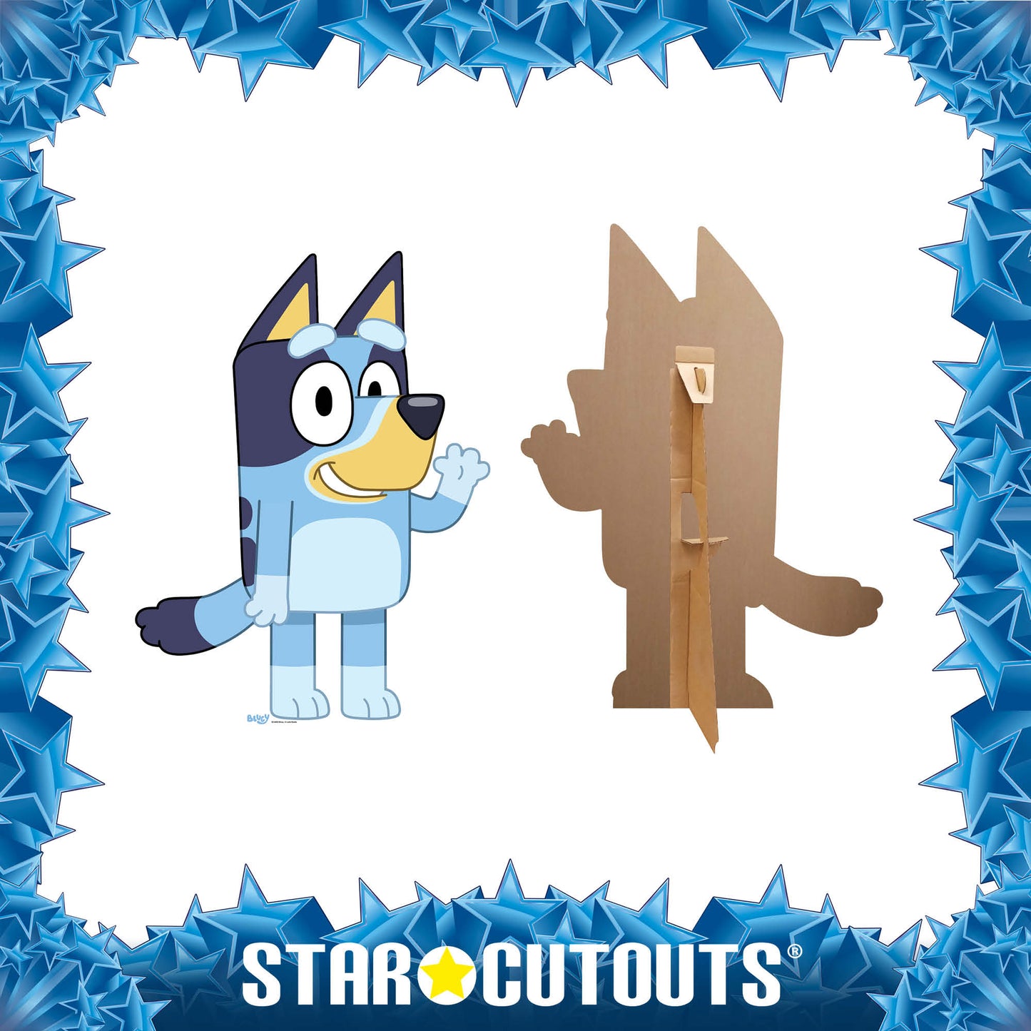 SC4463 Bluey Cardboard Cut Out Height 91cm