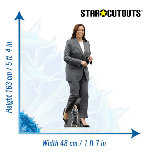 SC4474 Kamala Harris - Democratic Politician Cardboard Cut Out Height 163cm - mycardboardcutout
