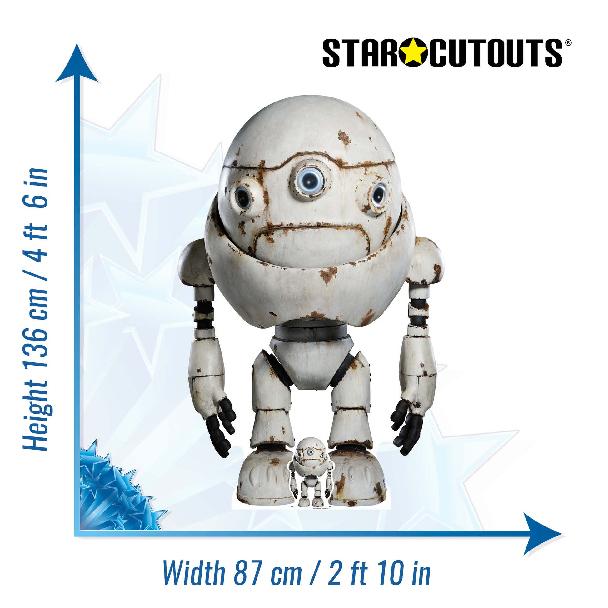 SC4491 Jimbo Doctor Who Cardboard Cut Out Height 136.00cm - mycardboardcutout