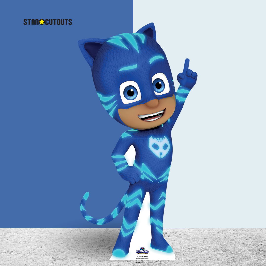 SC4501 PJ Masks Catboy Cardboard Cut Out Height 93cm