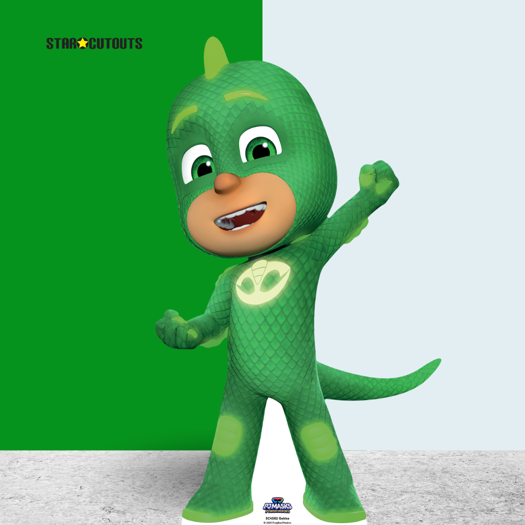 SC4502 SC4502 PJ Masks Gekko  Cardboard Cut Out Height 83cm