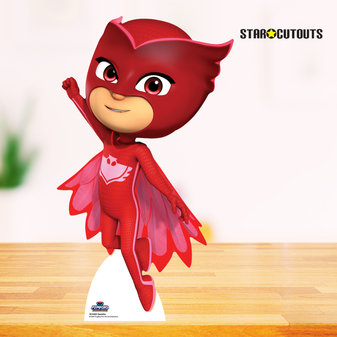 SC4503 PJ Masks Owlette  Cardboard Cut Out Height 85cm