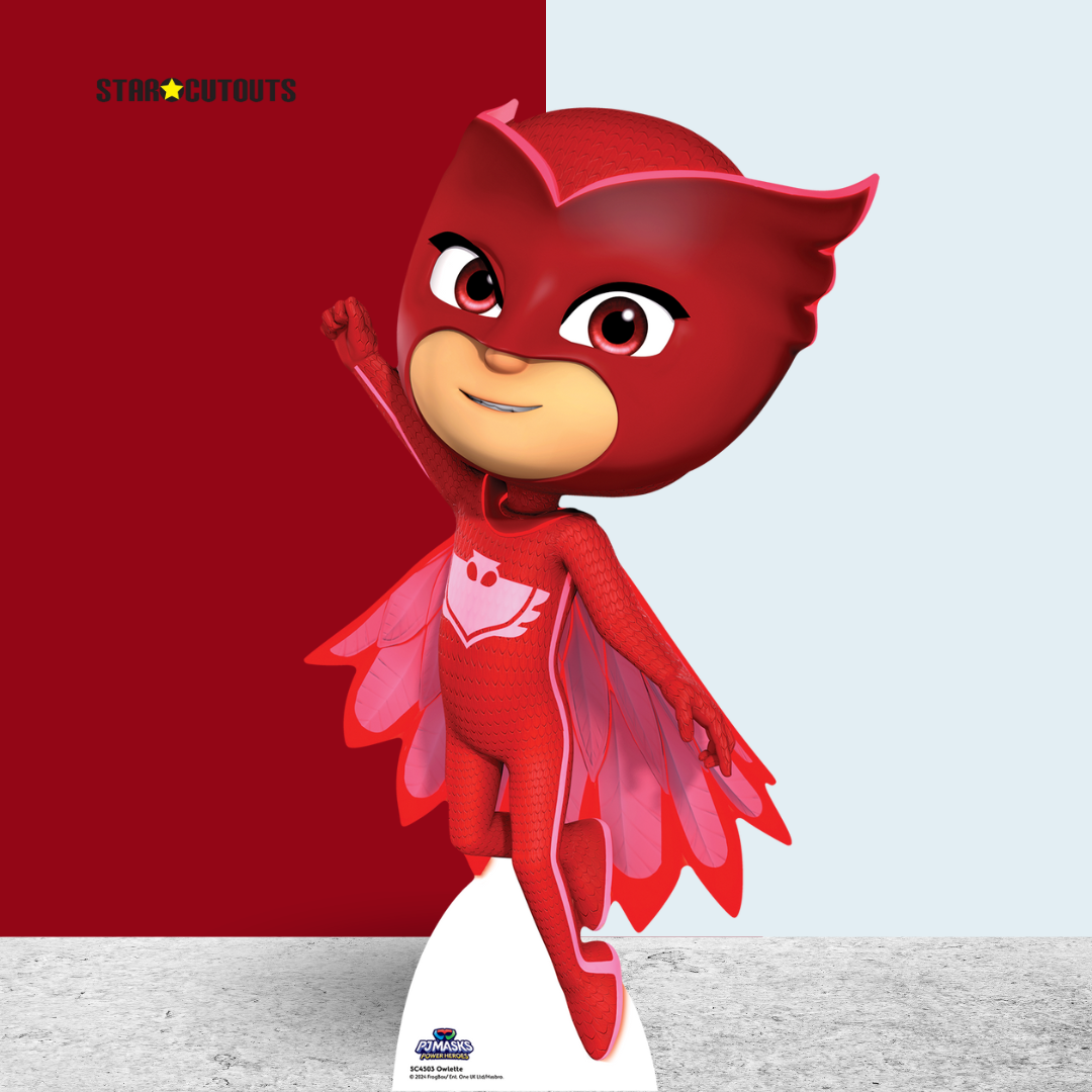 SC4503 PJ Masks Owlette  Cardboard Cut Out Height 85cm