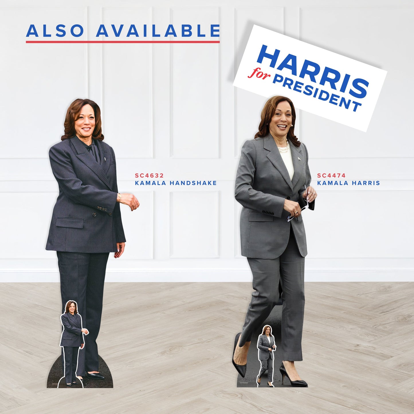 SC4474 Kamala Harris - Democratic Politician Cardboard Cut Out Height 163cm - mycardboardcutout