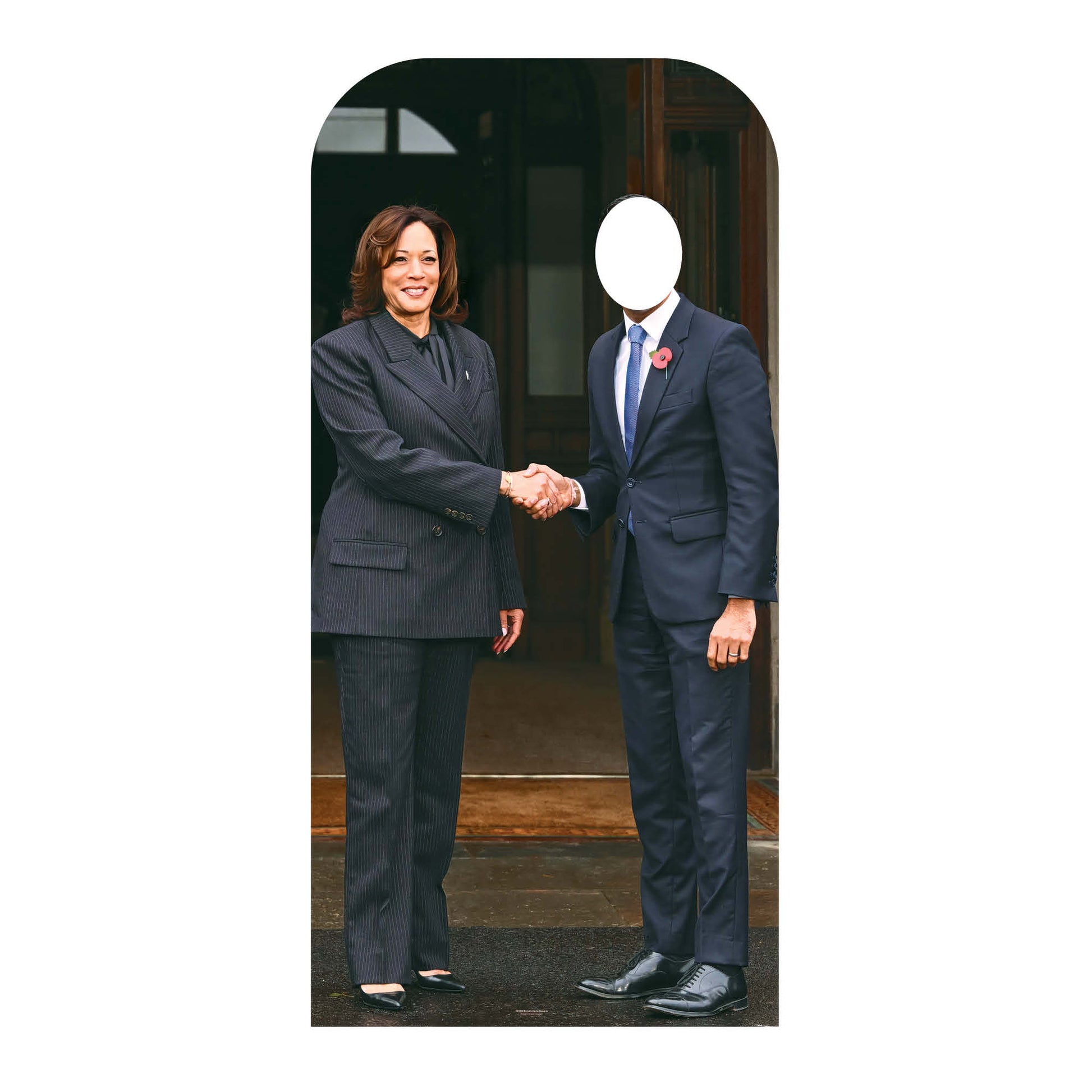 SC4509 Kamala Harris Stand In Cardboard Cut Out Height 193cm - mycardboardcutout