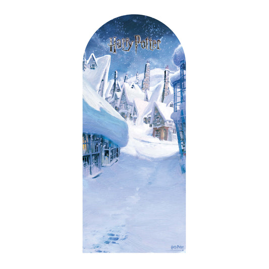 SC4520 Hogsmeade Village Backdrop Single - FSC Cardboard Cut Out Height 185cm