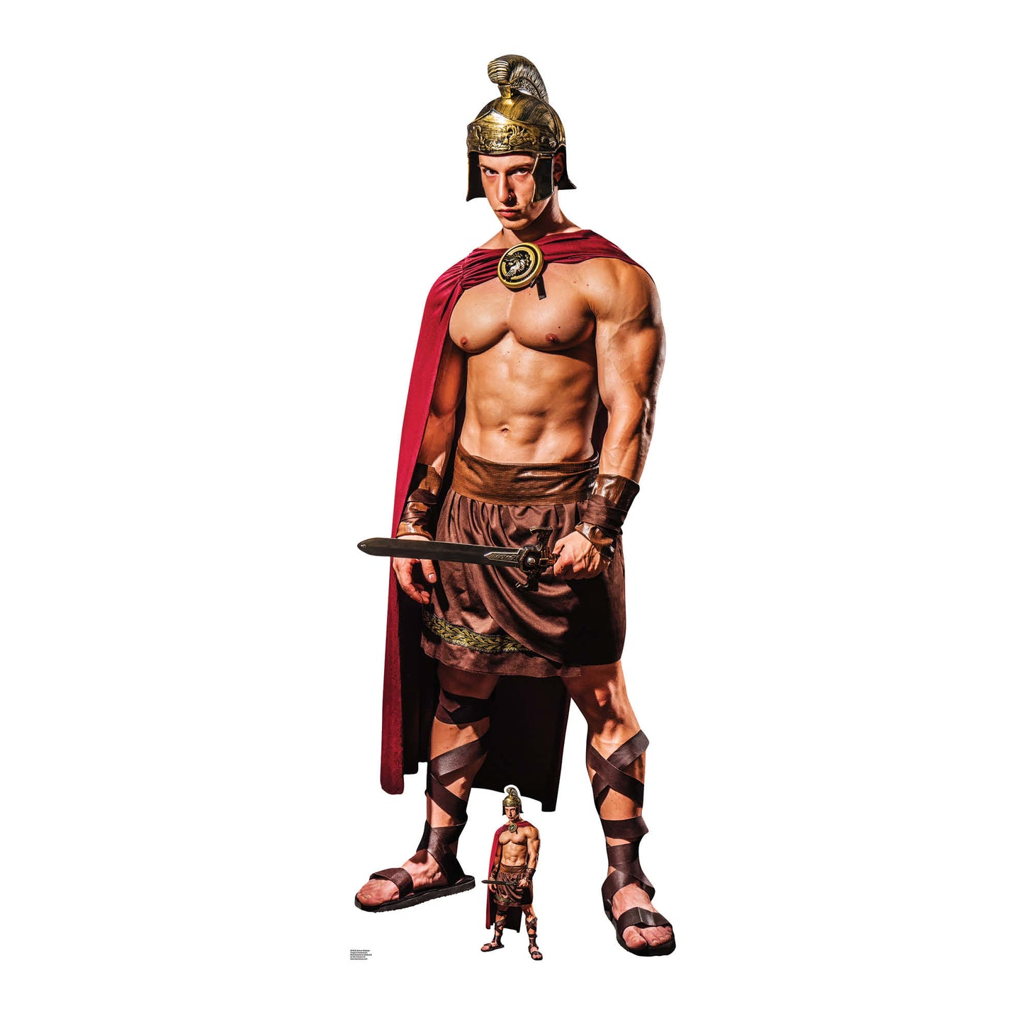 SC4530 Roman Gladiator  Cardboard Cut Out Height 186cm