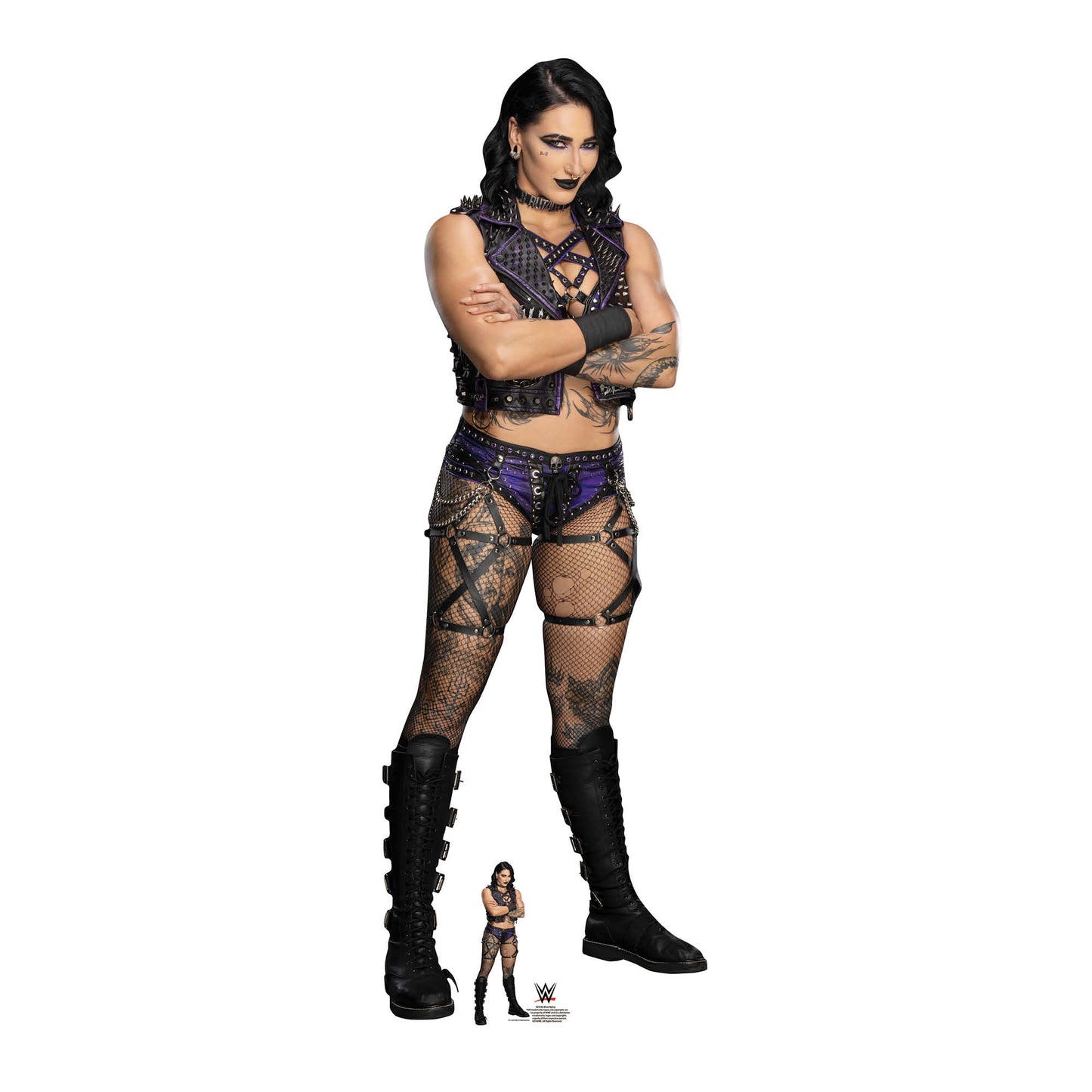 SC4546 Rhea Ripley Mami WWE Cardboard Cut Out Height 173cm