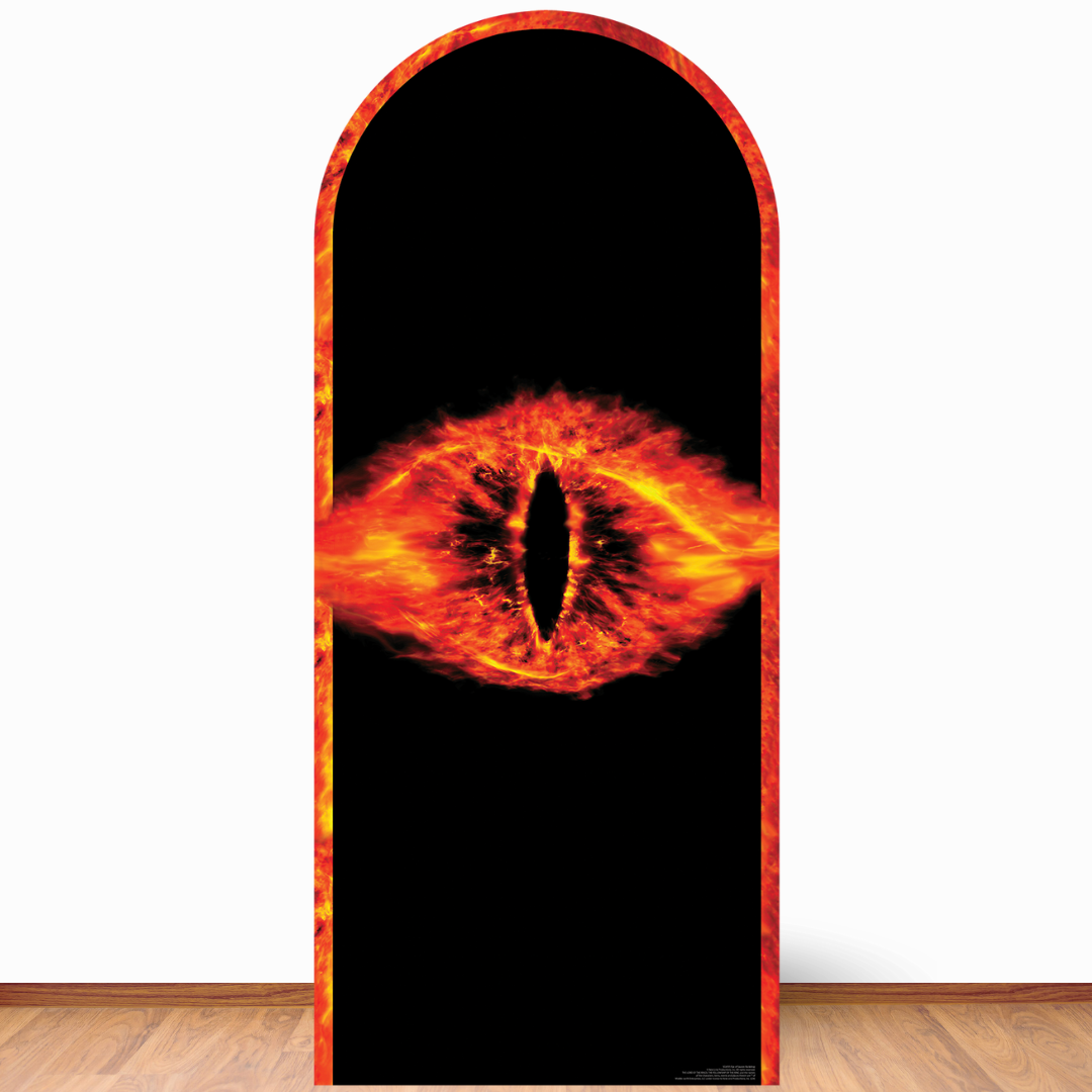 SC4555 Lord of The Rings Eye of Sauron Backdrop Single  Cardboard Cut Out Height 185cm