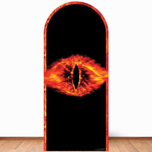 SC4555 Lord of The Rings Eye of Sauron Backdrop Single  Cardboard Cut Out Height 185cm