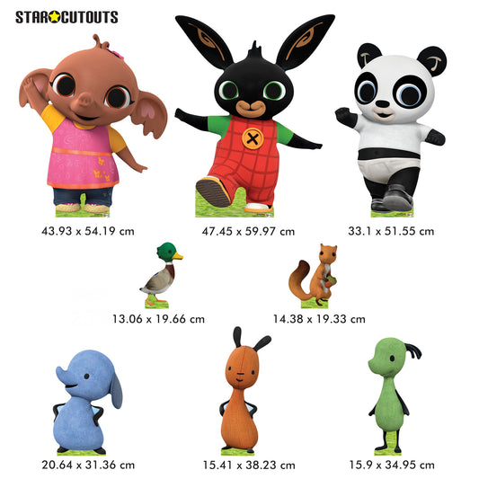 SC4589 Bing Sula Pando Multi Pack Cardboard Cut Out Height 60cm