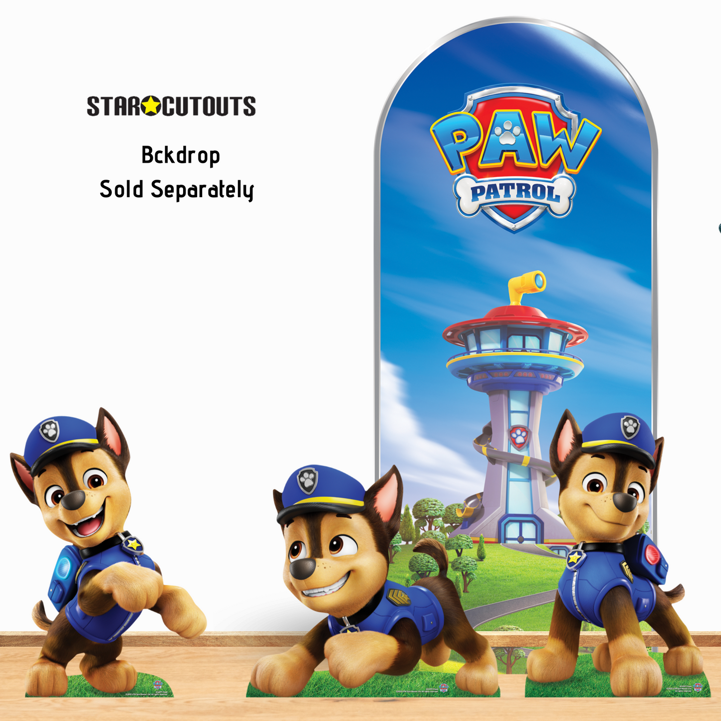 boys party, event planning, girls party, kids party, kids party props, Paw Patrol, Paw Patrol cardboard cutout], Paw Patrol cutouts, paw Patrol party for girls, Paw Patrol party ideas, Paw Patrol partydecor, Paw Patrol Chase cardboard Cutout, Paw Patrol Chase cutout, Paw Patrol standees, Chase cardboard cutout, Chase party decor, Chase party ideas, tv character cutouts
