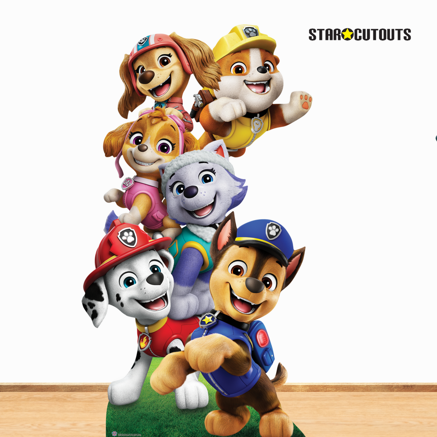 SC4602 Paw Patrol Group Shot Cardboard Cut Out Height 164cm