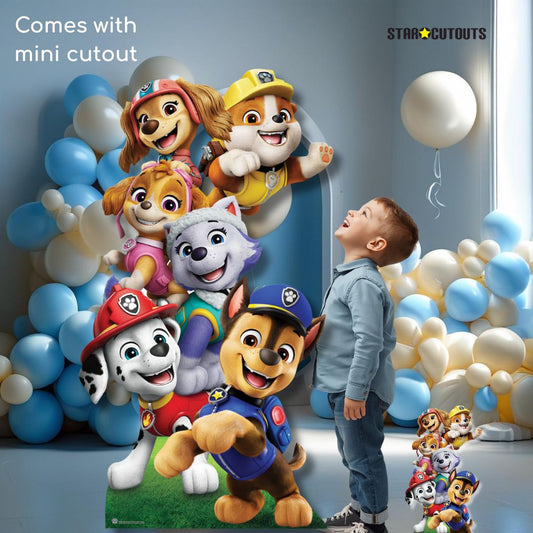 SC4602 Paw Patrol Group Shot Cardboard Cut Out Height 164cm