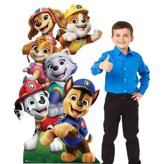 SC4602 Paw Patrol Group Shot Cardboard Cut Out Height 164cm