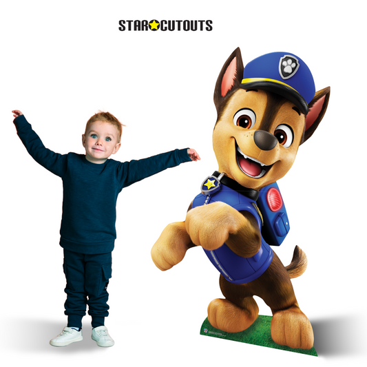 SC4605 Paw Patrol Chase Police Puppy Cardboard Cut Out Height 133cm