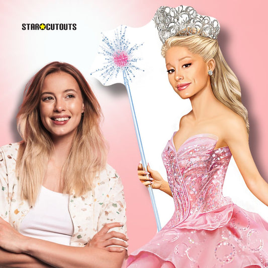 SC4628 Glinda Witch Wicked Pink Cardboard Cut Out Height 150cm