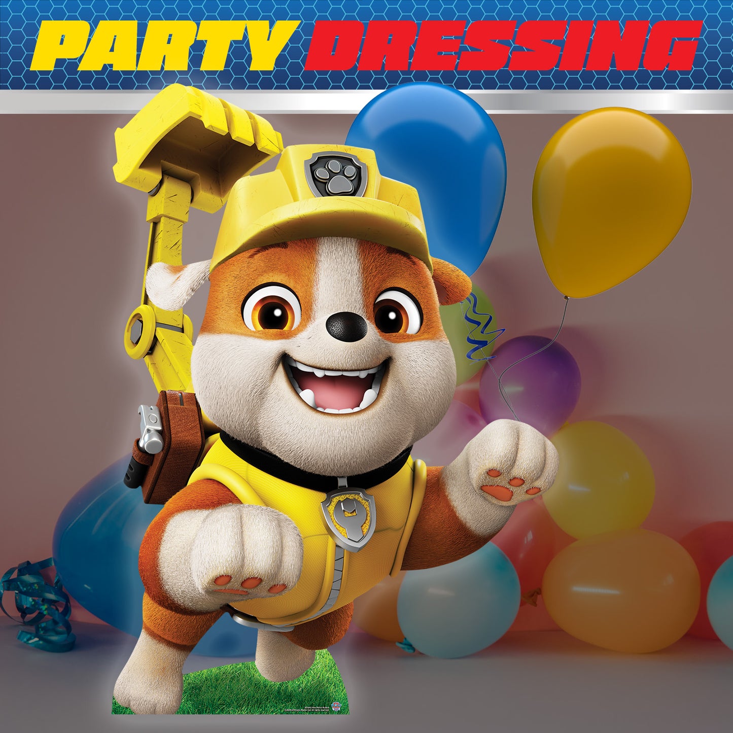 SC4641 Rubble Paw Patrol Cardboard Cut Out Height 131cm