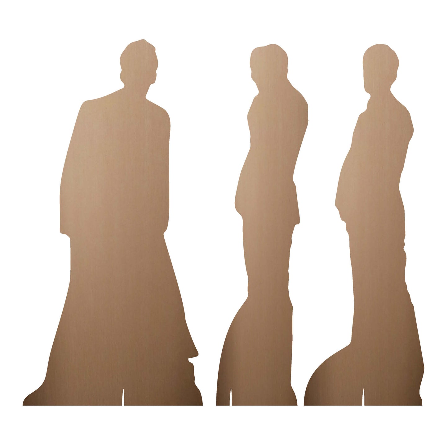 SC4643 Doctor Who David Tennant The Tenth Doctor Shelf Top Set of Three Cardboard Cut Out Height 31cm