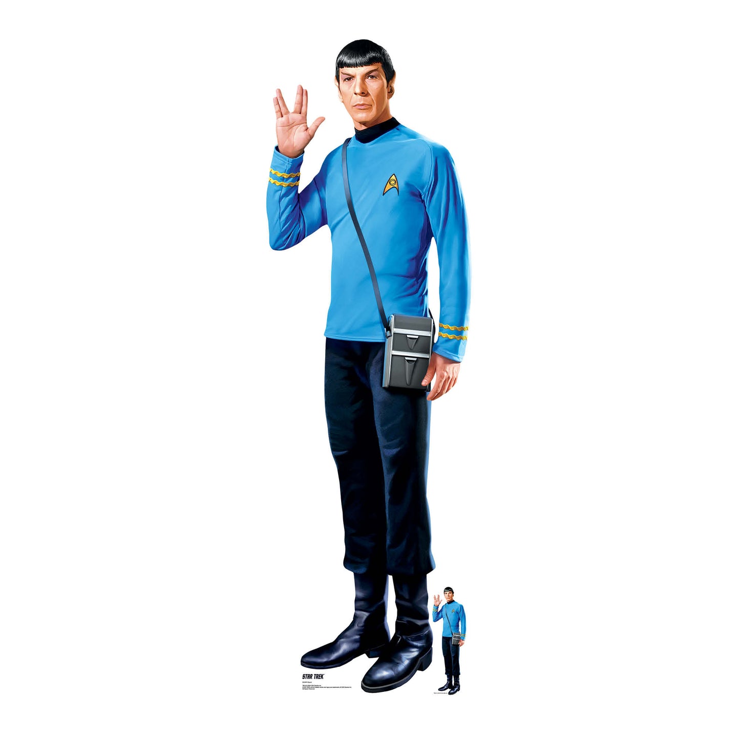 SC4674 Spock Cardboard Cut Out Height 184cm