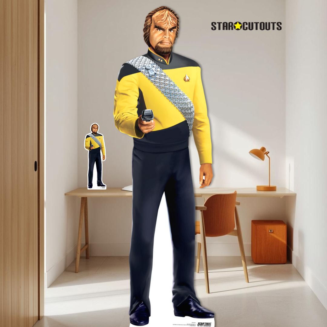 SC4678 Worf Cardboard Cut Out Height 193cm