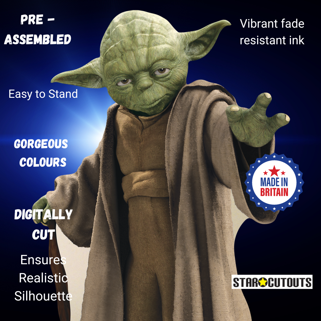 Yoda  Star Wars Cardboard Cutout