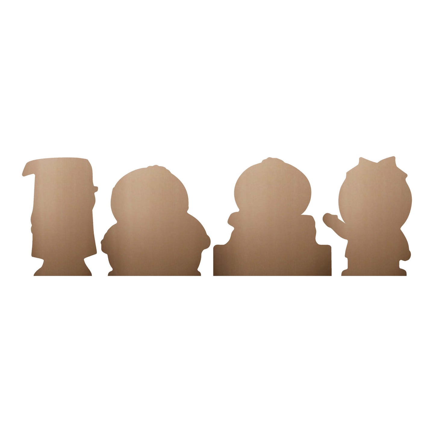 SC4743 South Park Cartman Butters and Towelie Shelf Top Pack Cardboard Cutouts Height 16cm