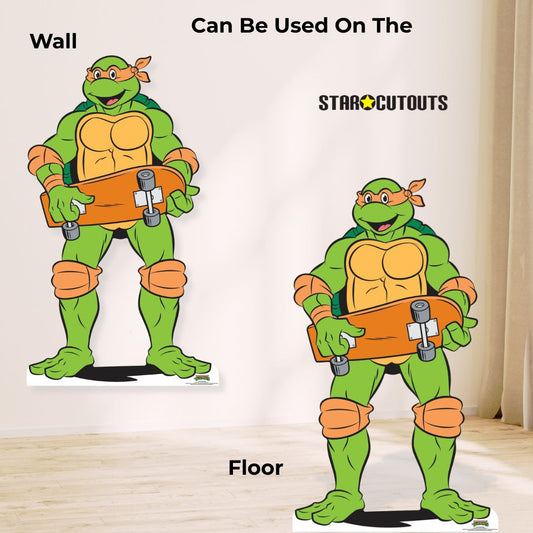 SC4763 TMNT Michelangelo Teenage Mutant Ninja Turtles   Cardboard Cutouts Height 135cm